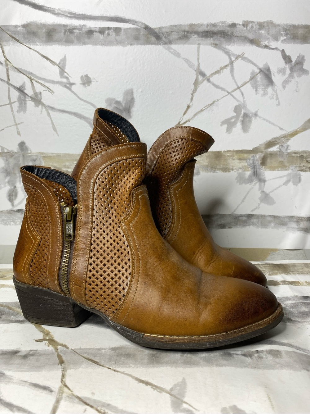 Sterling River Side Zip Ankle Booties